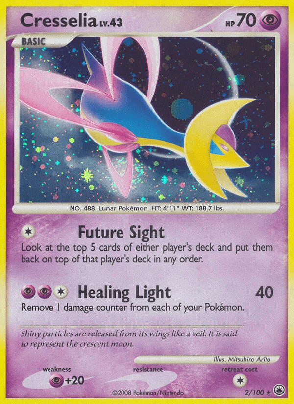 Cresselia, carta 2 de Majestic Dawn