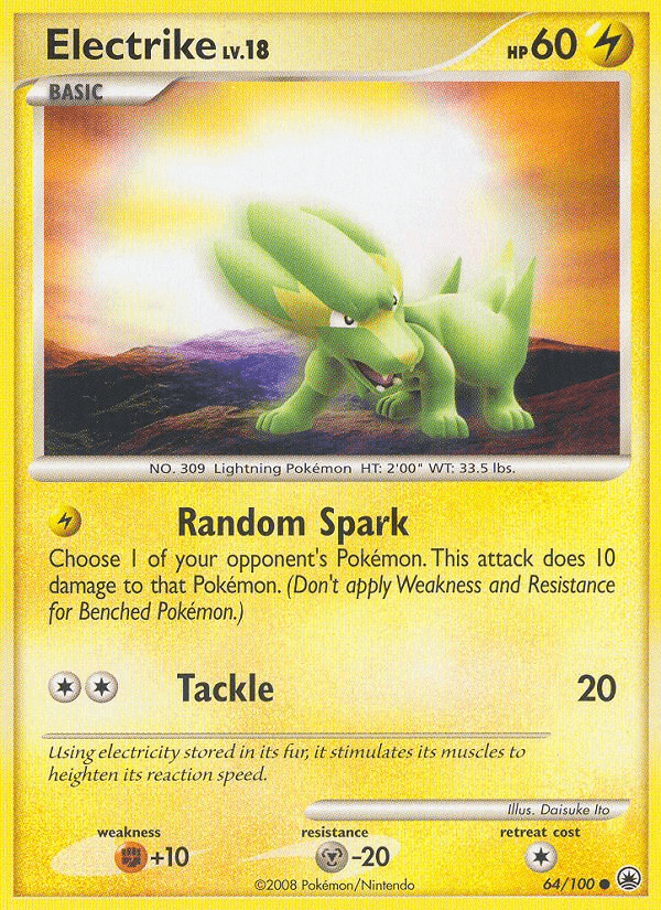 Electrike, carta 64 de Majestic Dawn