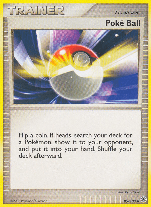 Poké Ball, carta 85 de Majestic Dawn