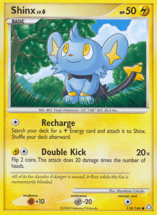 Shinx, carta 118 de Legends Awakened