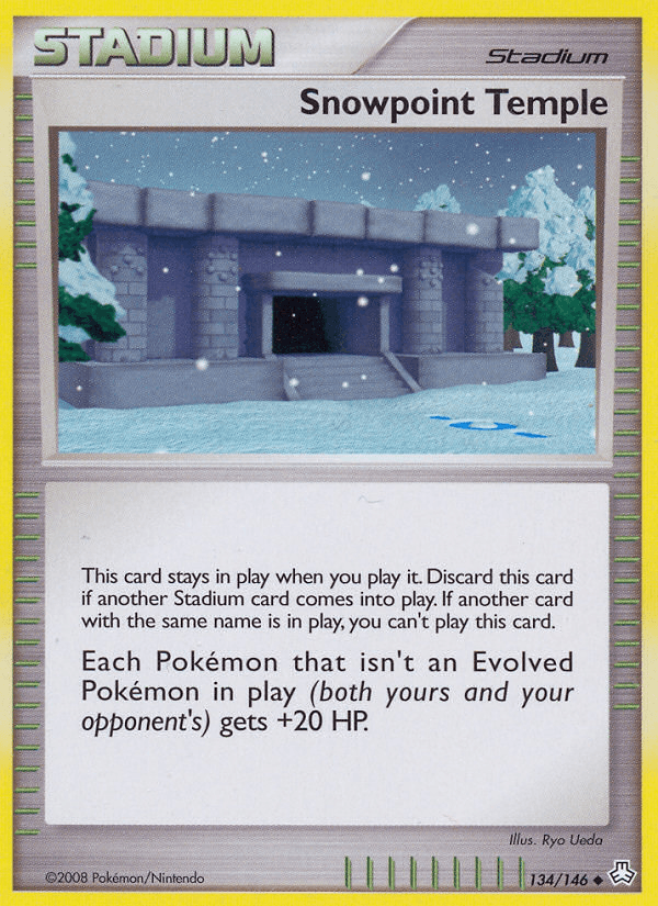 Snowpoint Temple, carta 134 de Legends Awakened