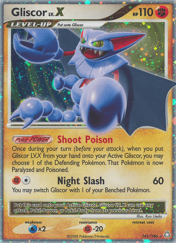 Gliscor, carta 141 de Legends Awakened