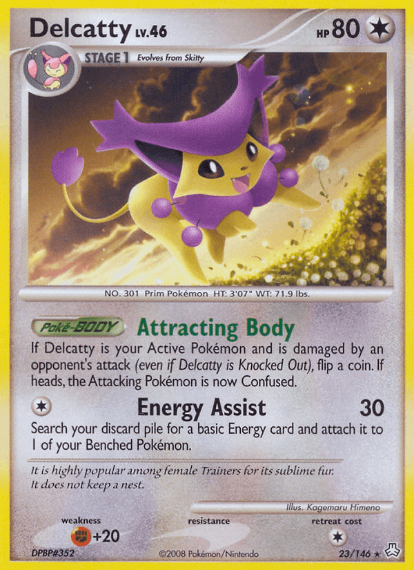 Delcatty, carta 23 de Legends Awakened