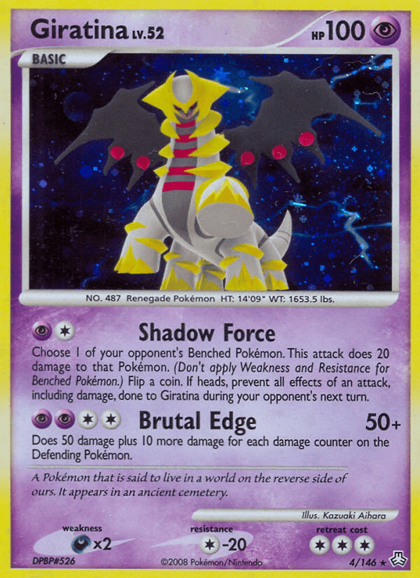 Giratina, carta 4 de Legends Awakened