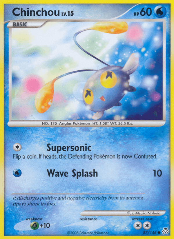 Chinchou, carta 87 de Legends Awakened