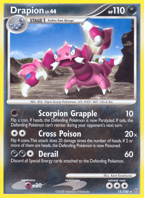 Drapion, carta 15 de Stormfront