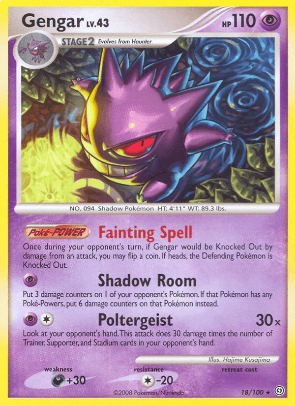 Gengar, carta 18 de Stormfront