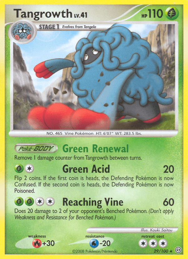 Tangrowth, carta 29 de Stormfront