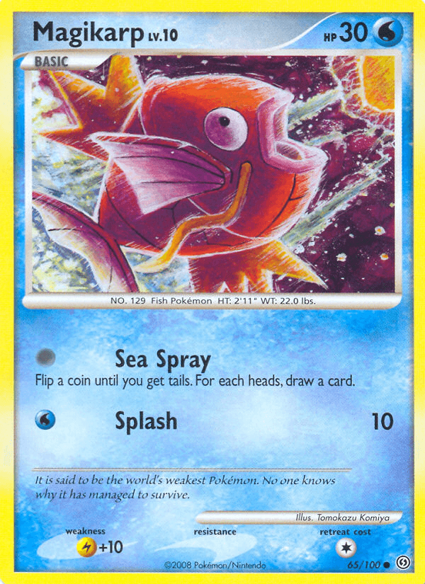 Magikarp, carta 65 de Stormfront