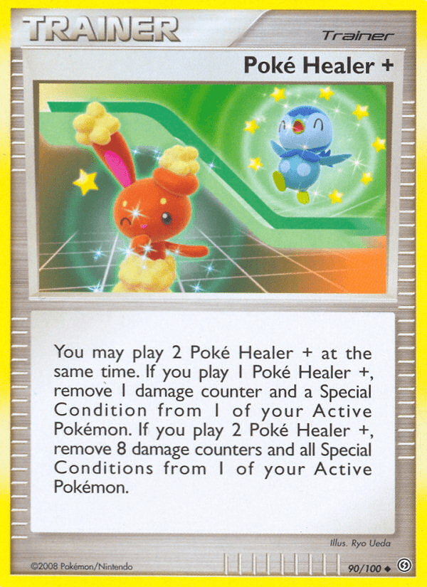 Poké Healer +, carta 90 de Stormfront