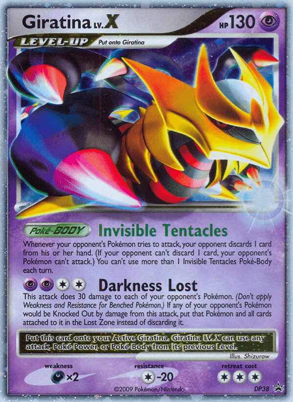 Giratina, carta DP38 de DP Black Star Promos