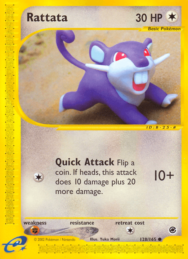 Rattata, carta 128 de Expedition Base Set