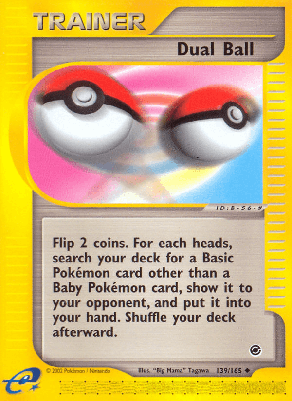 Dual Ball, carta 139 de Expedition Base Set