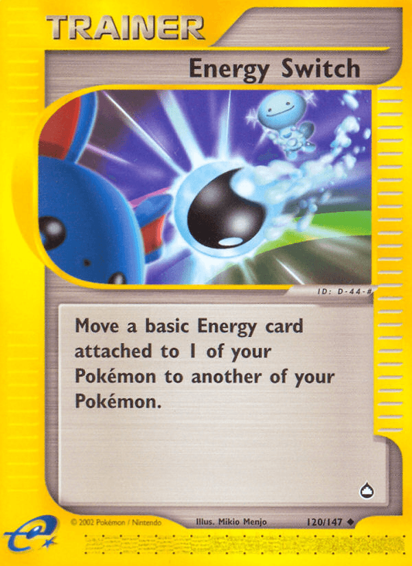 Energy Switch, carta 120 de Aquapolis
