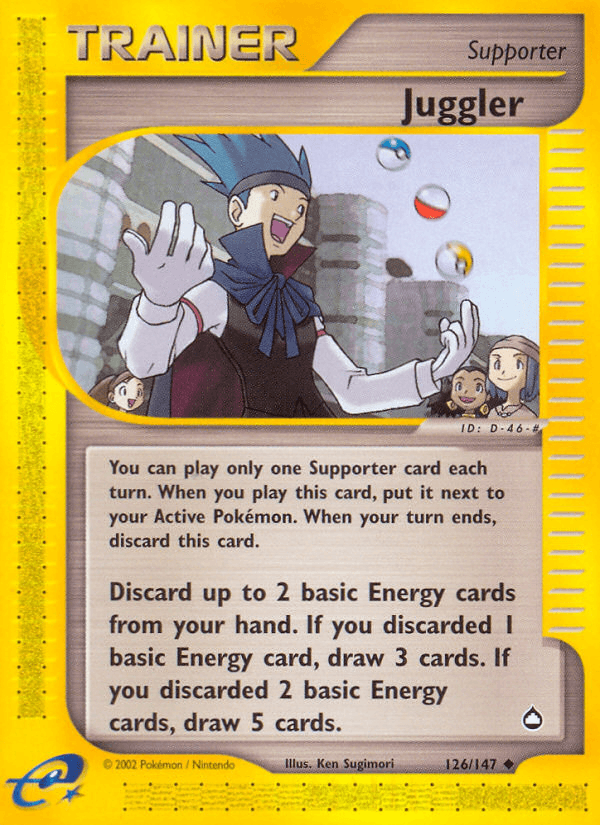 Juggler, carta 126 de Aquapolis