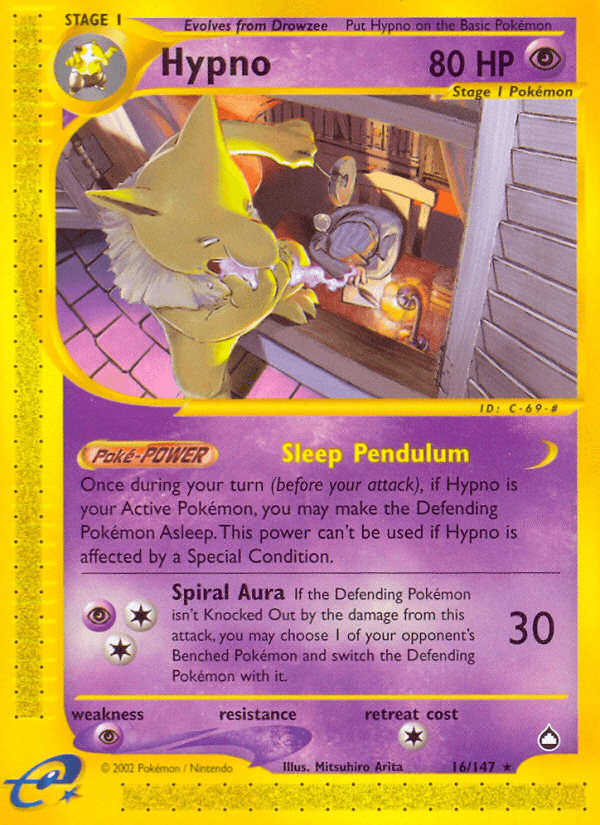 Hypno, carta 16 de Aquapolis
