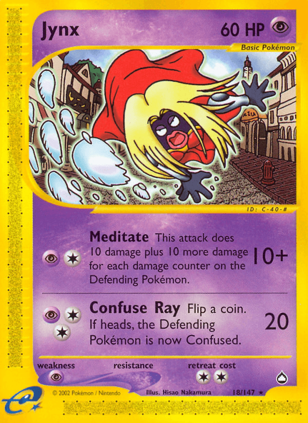Jynx, carta 18 de Aquapolis