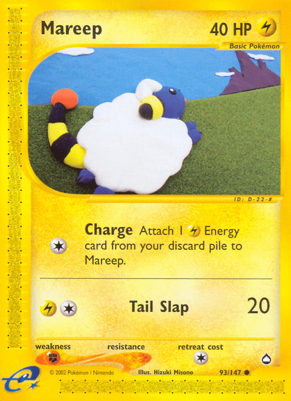 Mareep, carta 93 de Aquapolis