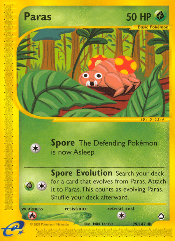 Paras, carta 99 de Aquapolis