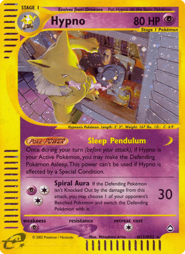 Hypno, carta H12 de Aquapolis