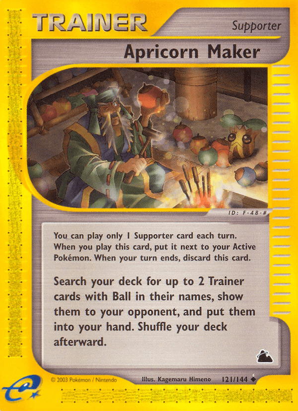 Apricorn Maker, carta 121 de Skyridge