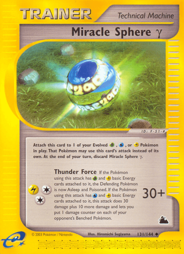 Miracle Sphere Gamma, carta 131 de Skyridge