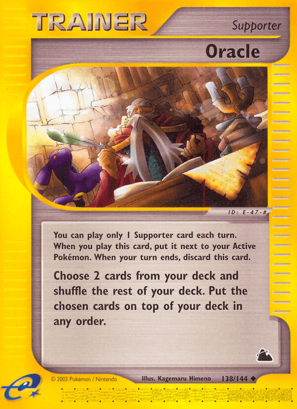 Oracle, carta 138 de Skyridge