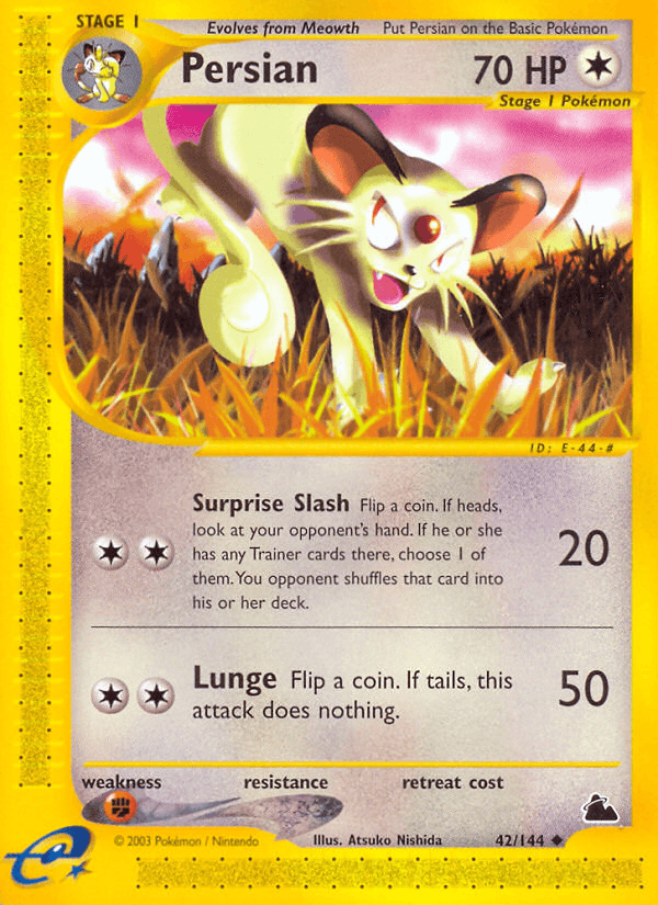 Persian, carta 42 de Skyridge