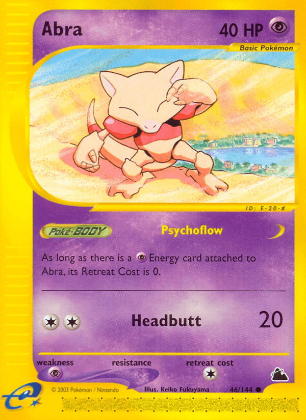 Abra, carta 46 de Skyridge