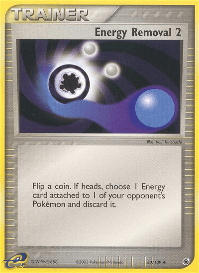 Energy Removal 2, carta 80 de Ruby & Sapphire