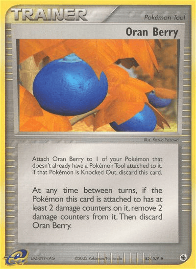 Oran Berry, carta 85 de Ruby & Sapphire