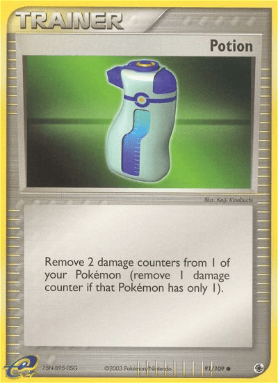 Potion, carta 91 de Ruby & Sapphire