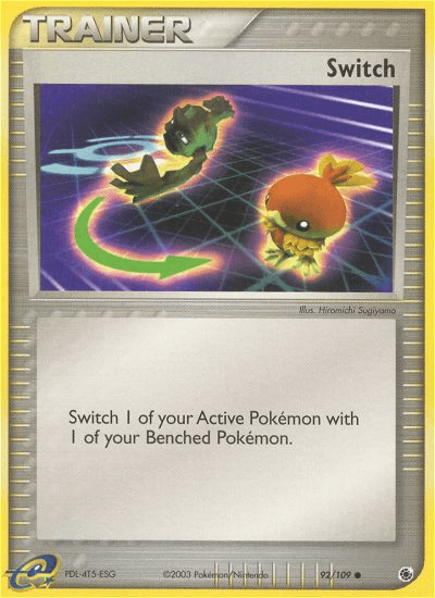 Switch, carta 92 de Ruby & Sapphire