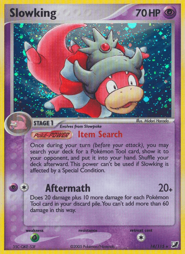 Slowking, carta 14 de Unseen Forces