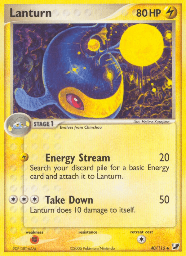 Lanturn, carta 40 de Unseen Forces
