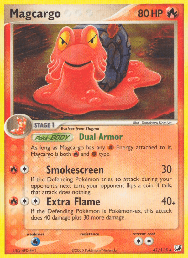 Magcargo, carta 41 de Unseen Forces