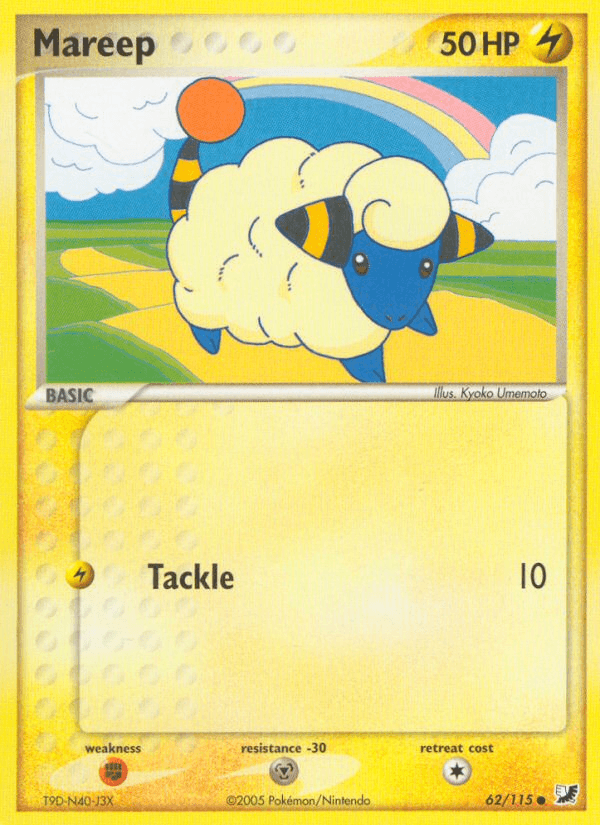 Mareep, carta 62 de Unseen Forces