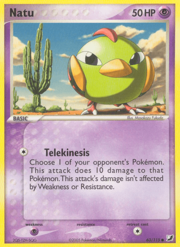 Natu, carta 63 de Unseen Forces