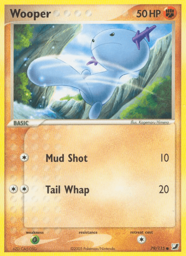 Wooper, carta 79 de Unseen Forces