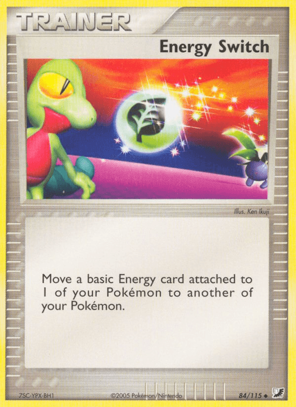 Energy Switch, carta 84 de Unseen Forces
