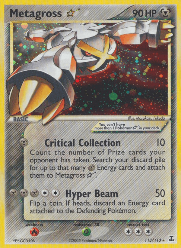 Metagross Star, carta 113 de Delta Species