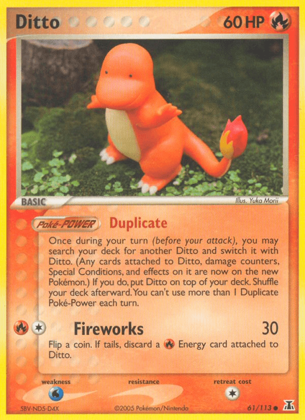 Ditto, carta 61 de Delta Species