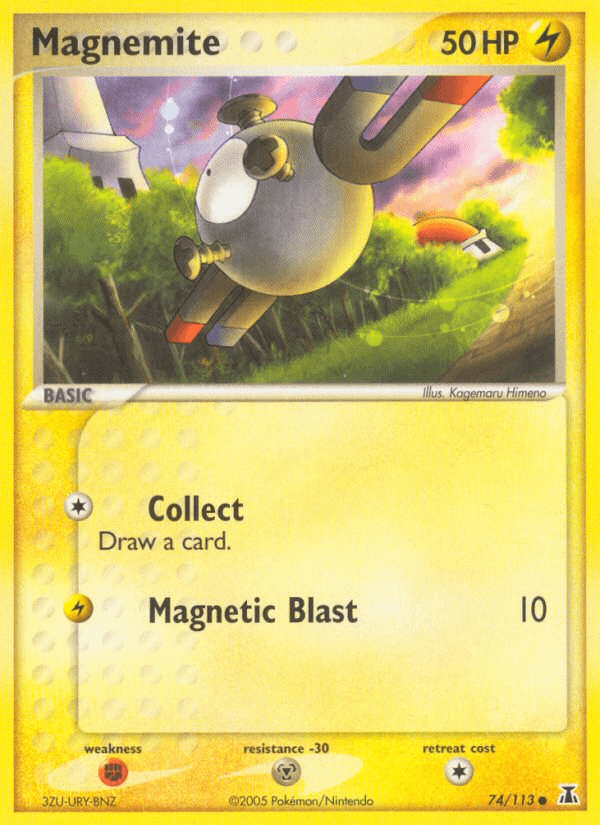 Magnemite, carta 74 de Delta Species