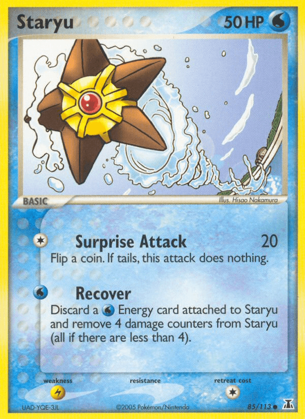 Staryu, carta 85 de Delta Species