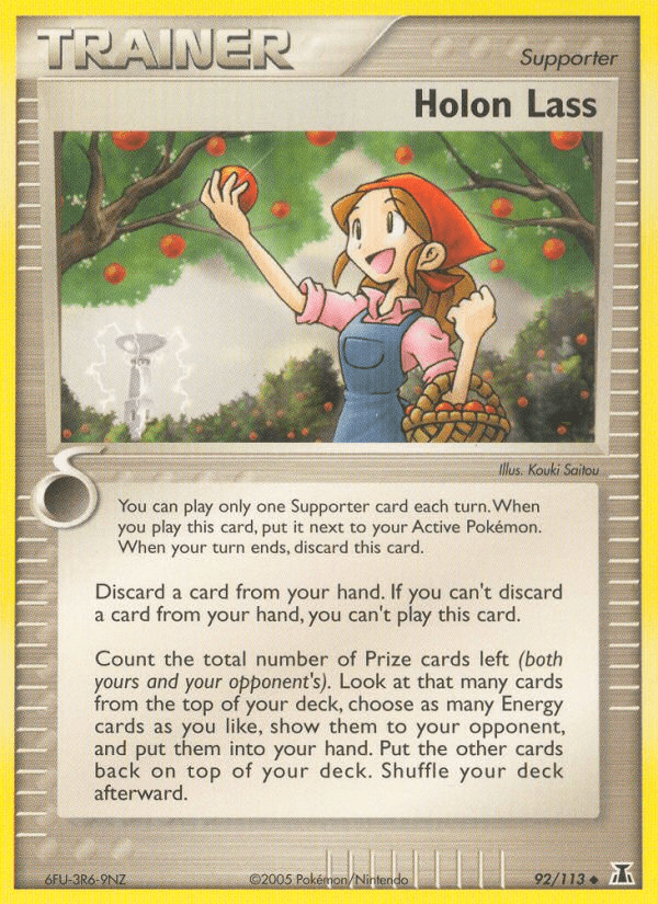 Holon Lass, carta 92 de Delta Species