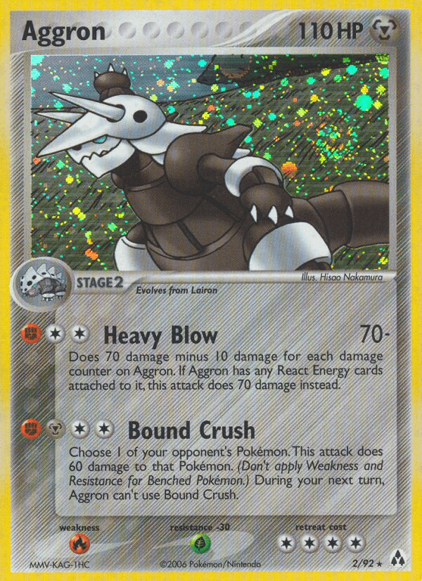 Aggron, carta 2 de Legend Maker