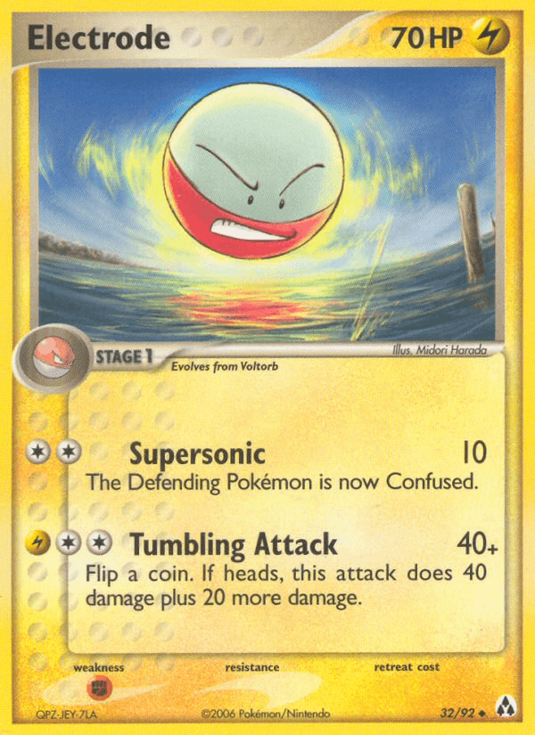 Electrode, carta 32 de Legend Maker