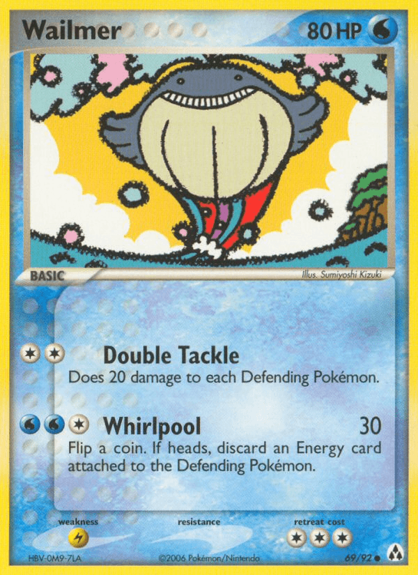Wailmer, carta 69 de Legend Maker
