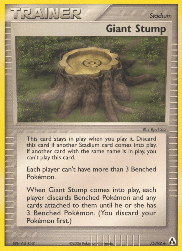 Giant Stump, carta 75 de Legend Maker