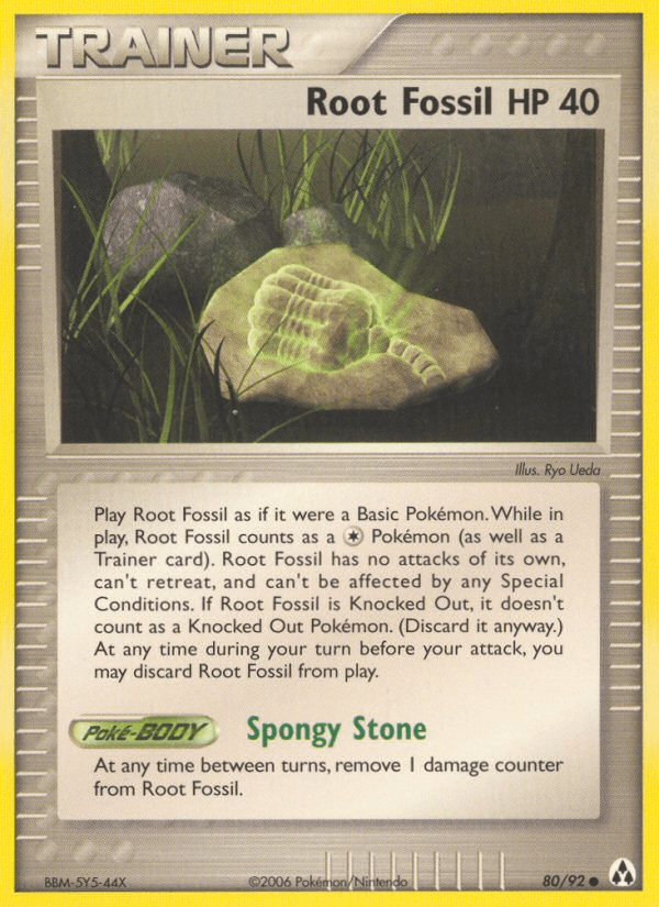 Root Fossil, carta 80 de Legend Maker